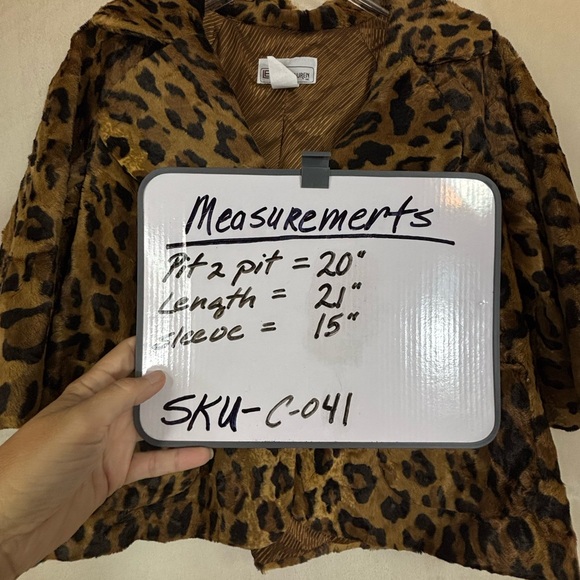 Vintage Elliott Lauren Leopard Print Jacket - Picture 7 of 7